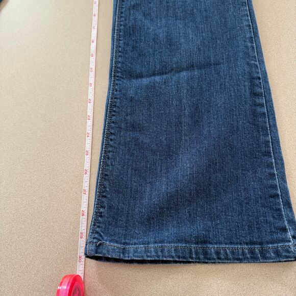 Levi's 515 Med Wash Bootcut Jeans SZ 14M Cowgirl Rodeo Flap Pocket Stretch - Picture 9 of 9